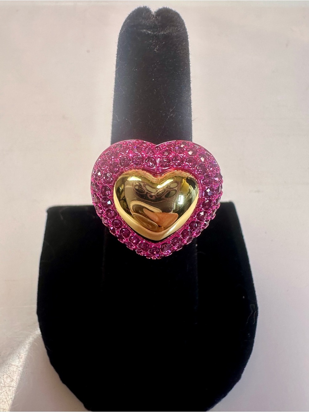 Kurt Geiger Heart Ring NWT